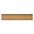 Osborne Wood Products 1/2 x 1 x 96 Small Reeded Half Round Moulding in Basswood 892057BAS